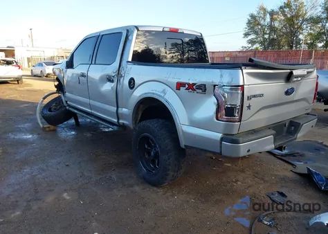 2015 Ford F-150 Lariat z USA, uszkodzony, nr VIN 1FTEW1EF0FFA15000